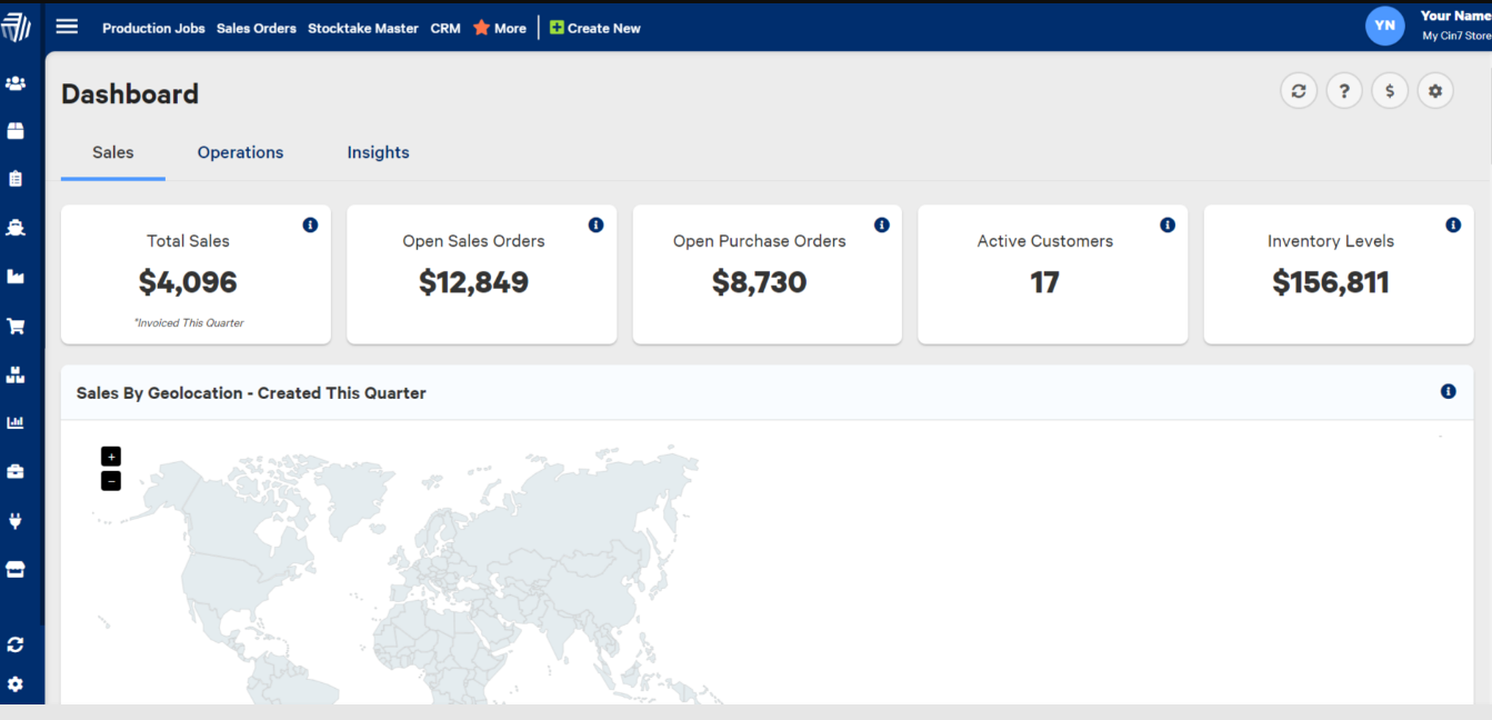 Cin7 troubleshooting